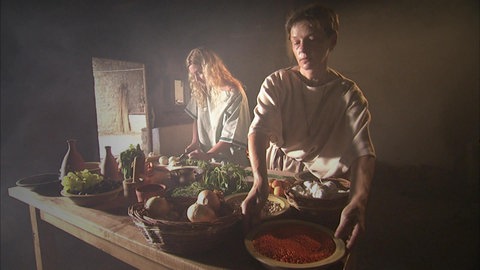 Was kam bei den Römern auf den Tisch? · Frage trifft Antwort