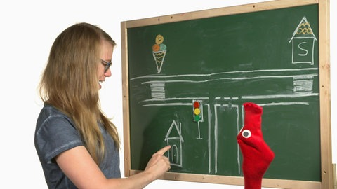 Folge 18: Schulweg · Deutsch mit Socke