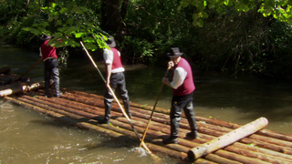 Die Waldarbeiter und Flößer · Der Schwarzwald