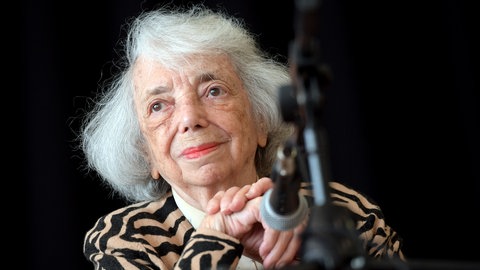 Porträt der Holocaust-Überlebenden Margot Friedländer.