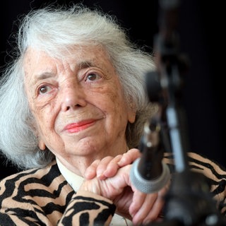 Porträt der Holocaust-Überlebenden Margot Friedländer.