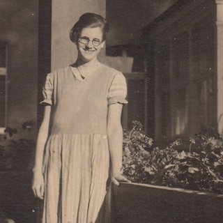 Ein historisches Bild von der jungen Anna Lehnkering. Sie wurde wegen ihrer Lernschwäche von den Nationalsozialisten ermordet.