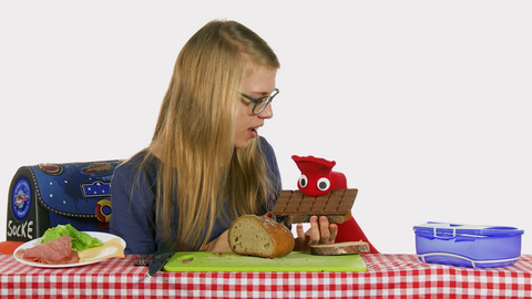 Folge 19: Ein Pausenbrot für Socke · Deutsch mit Socke