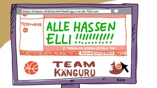 Elli wird im Forum gemobbt. Hassposting und Cybermobbing: Was tun, wenn andere dich haten? Hass im Netz ist kann schon für Kinder in der Grundschule ein Problem sein.  