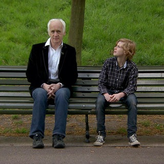 With Terry Deary and Huck · My Hero