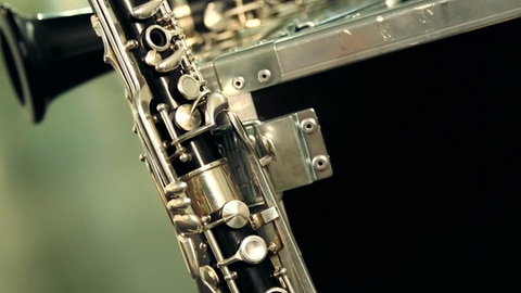 Die Klarinette · Instrumente im Sinfonieorchester: Ein Musiker zeigt die unterschiedlichen Arten von Klarinetten und wie die Instrumente klingen.