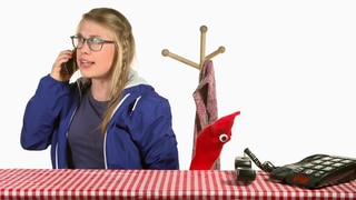 Folge 34: Socke telefoniert · Deutsch mit Socke