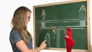 Folge 18: Schulweg · Deutsch mit Socke