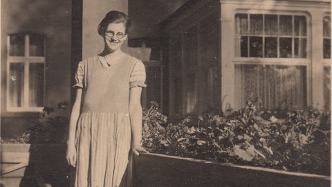 Ein historisches Bild von der jungen Anna Lehnkering. Sie wurde wegen ihrer Lernschwäche von den Nationalsozialisten ermordet.