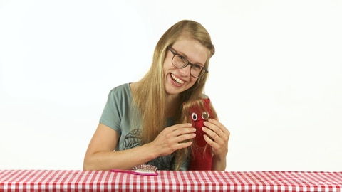 Folge 14: Haare kämmen · Deutsch mit Socke