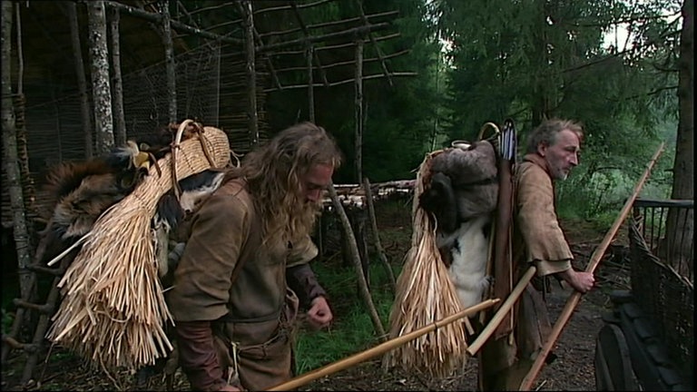 Über die Alpen · Zurück in die Steinzeit