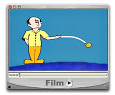 Filmfenster Newtons Apfel