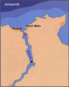Die Bucht von St. Malo