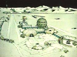 Entwurf Mondsiedlung